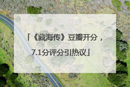 《藏海传》豆瓣开分，7.1分评分引热议