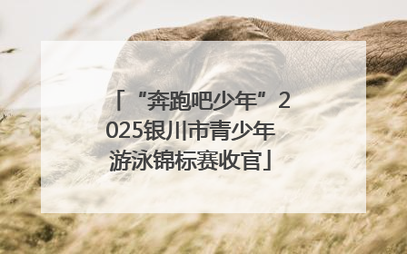 “奔跑吧少年”2025银川市青少年游泳锦标赛收官