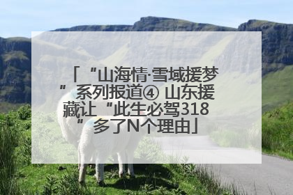 “山海情·雪域援梦”系列报道④ 山东援藏让“此生必驾318”多了N个理由
