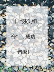 “莎头组合”，成功晋级