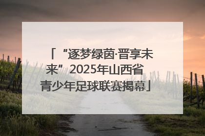 “逐梦绿茵·晋享未来”2025年山西省青少年足球联赛揭幕