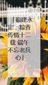 福建永定：粽香传情十二载 端午不忘老兵心
