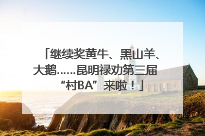 继续奖黄牛、黑山羊、大鹅……昆明禄劝第三届“村BA”来啦！