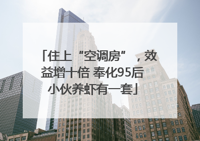 住上“空调房”，效益增十倍 奉化95后小伙养虾有一套