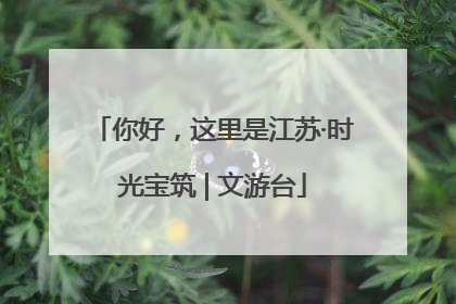 你好，这里是江苏·时光宝筑 | 文游台