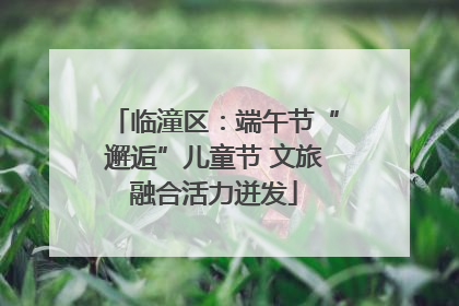 临潼区：端午节“邂逅”儿童节 文旅融合活力迸发
