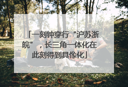 一刻钟穿行“沪苏浙皖”，长三角一体化在此刻得到具像化