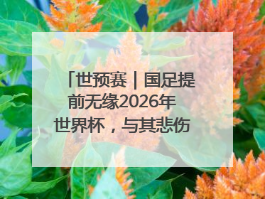 世预赛｜国足提前无缘2026年世界杯，与其悲伤，不如尽快从选帅开始重建