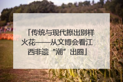传统与现代擦出别样火花——从文博会看江西非遗“潮”出圈