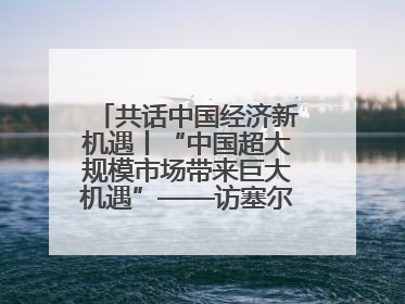 共话中国经济新机遇丨“中国超大规模市场带来巨大机遇”——访塞尔维亚经济部国务秘书尼科利奇