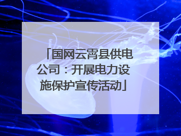 国网云霄县供电公司：开展电力设施保护宣传活动