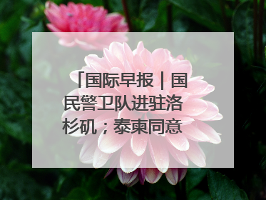 国际早报｜国民警卫队进驻洛杉矶；泰柬同意调整军队部署