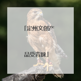 定州文创产品受青睐