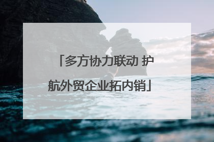 多方协力联动 护航外贸企业拓内销