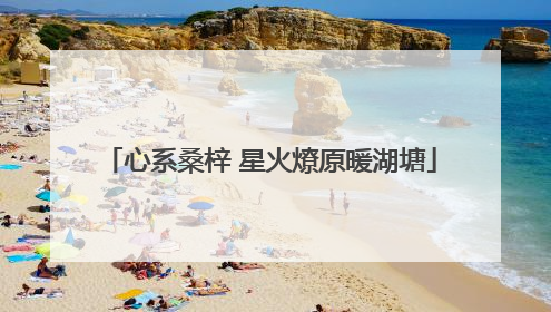 心系桑梓 星火燎原暖湖塘