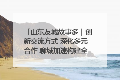 山东友城故事多｜创新交流方式 深化多元合作 聊城加速构建全球友城新格局