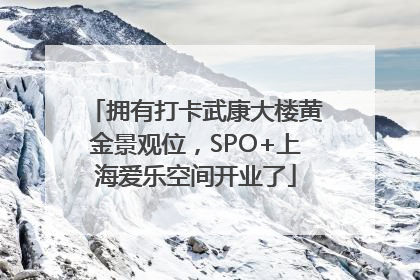 拥有打卡武康大楼黄金景观位，SPO+上海爱乐空间开业了