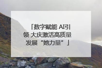 数字赋能 AI引领 大庆激活高质量发展“她力量”