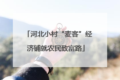 河北小村“麦客”经济铺就农民致富路