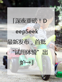 深夜重磅！DeepSeek最新发布，首批“试用体验”出炉→