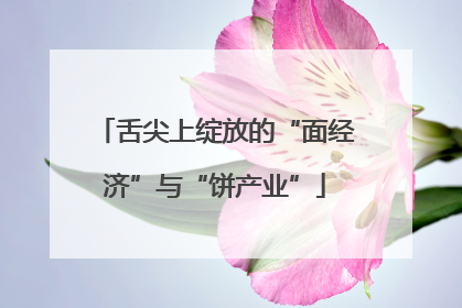 舌尖上绽放的“面经济”与“饼产业”