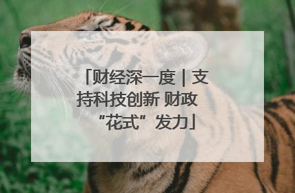 财经深一度｜支持科技创新 财政“花式”发力