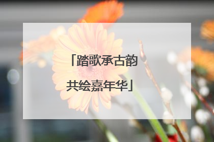 踏歌承古韵 共绘嘉年华