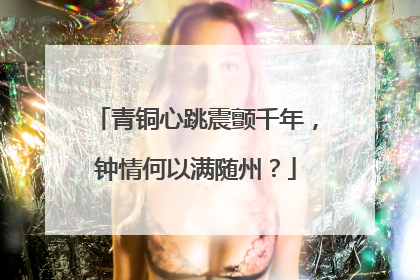 青铜心跳震颤千年，钟情何以满随州？