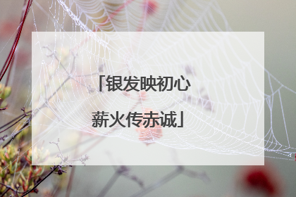 银发映初心 薪火传赤诚