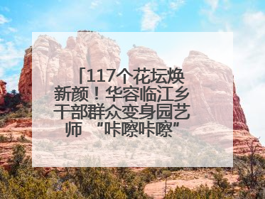 117个花坛焕新颜！华容临江乡干部群众变身园艺师 “咔嚓咔嚓”省下数万元