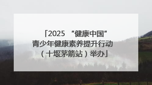 2025 “健康中国” 青少年健康素养提升行动（十堰茅箭站）举办
